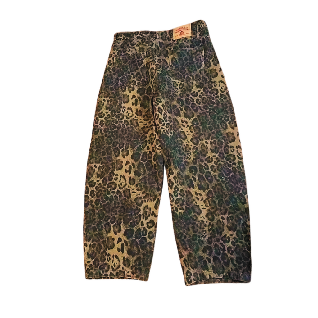 Leopard Print Jeans