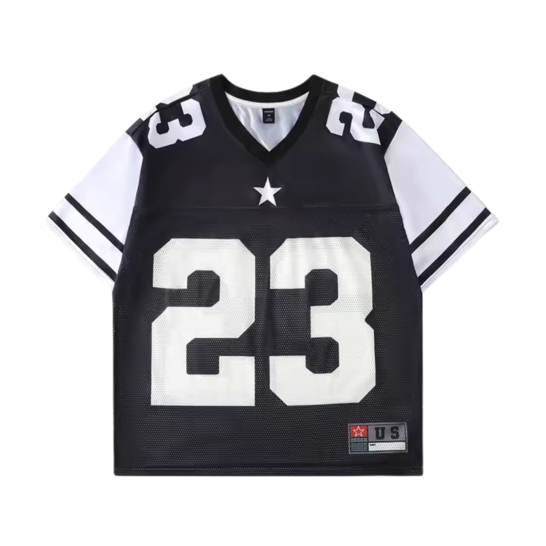 Black/White 23 Sport Jersey