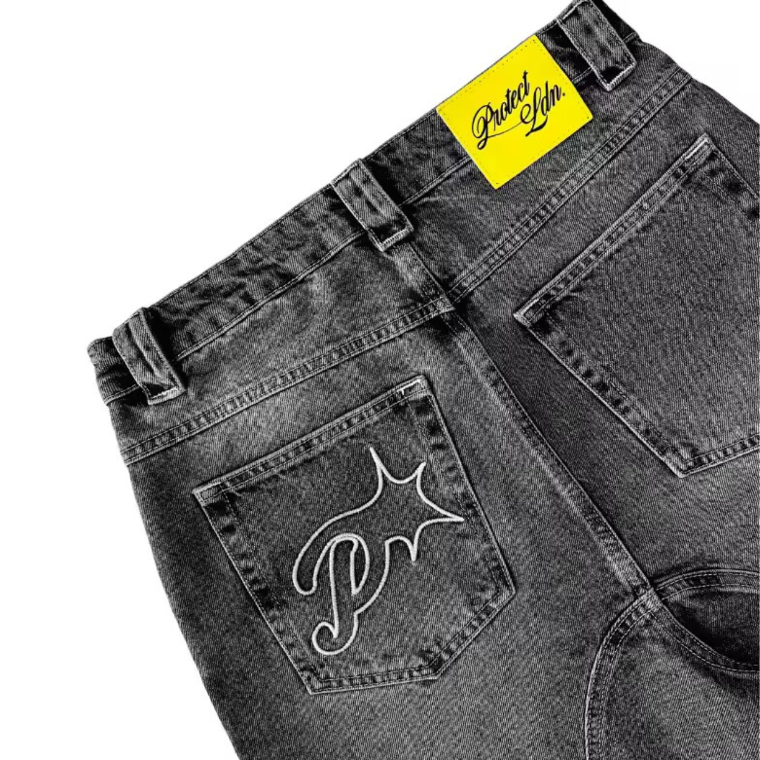 Black Protect Jorts