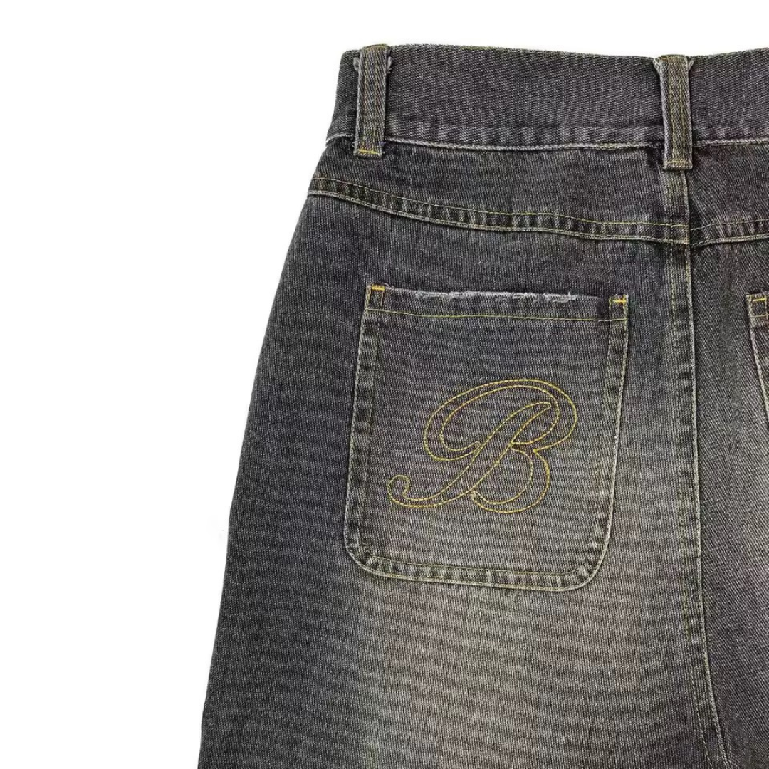 Black Bottega Desires Jorts