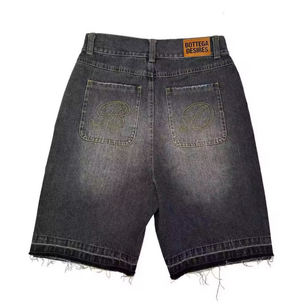 Black Bottega Desires Jorts