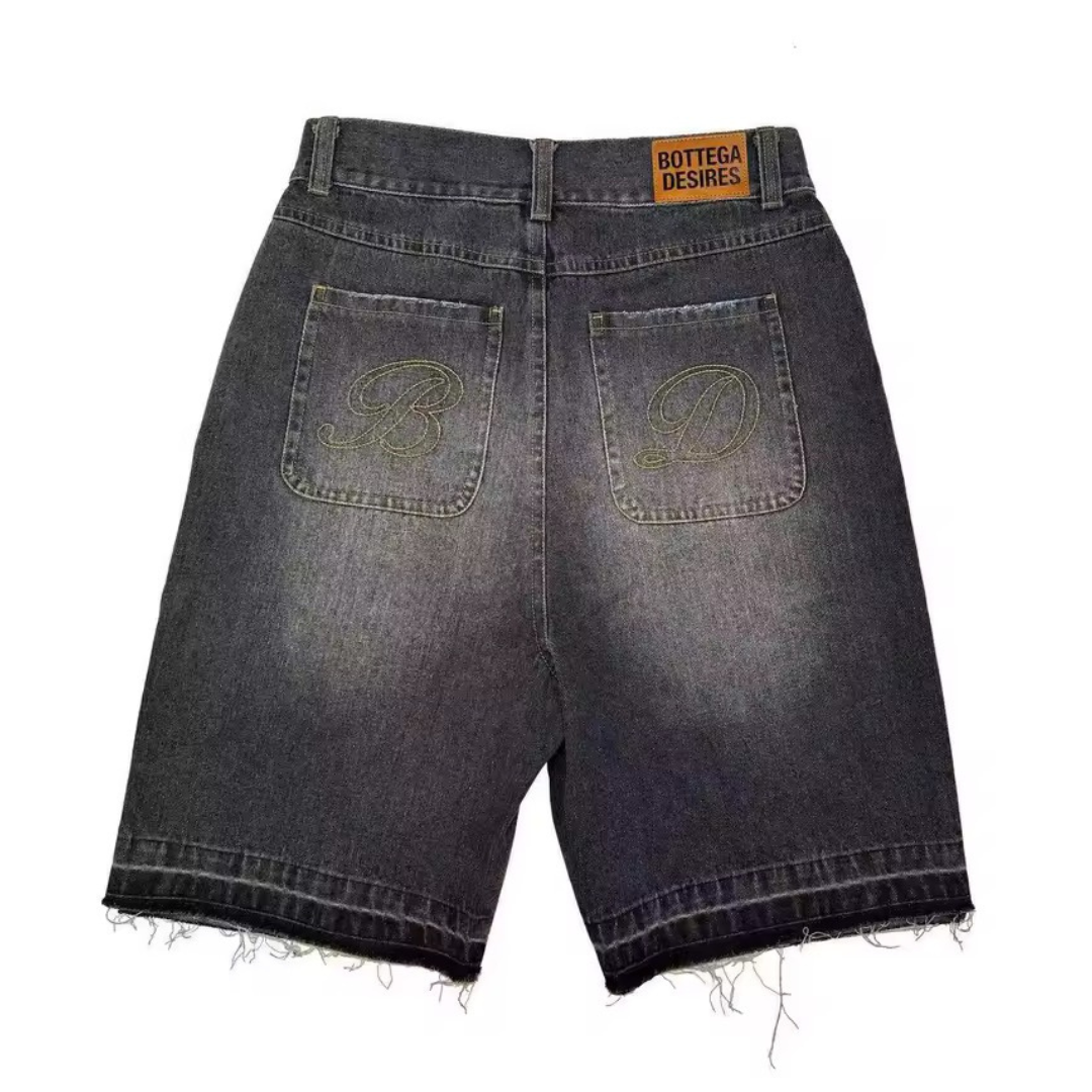 Black Bottega Desires Jorts
