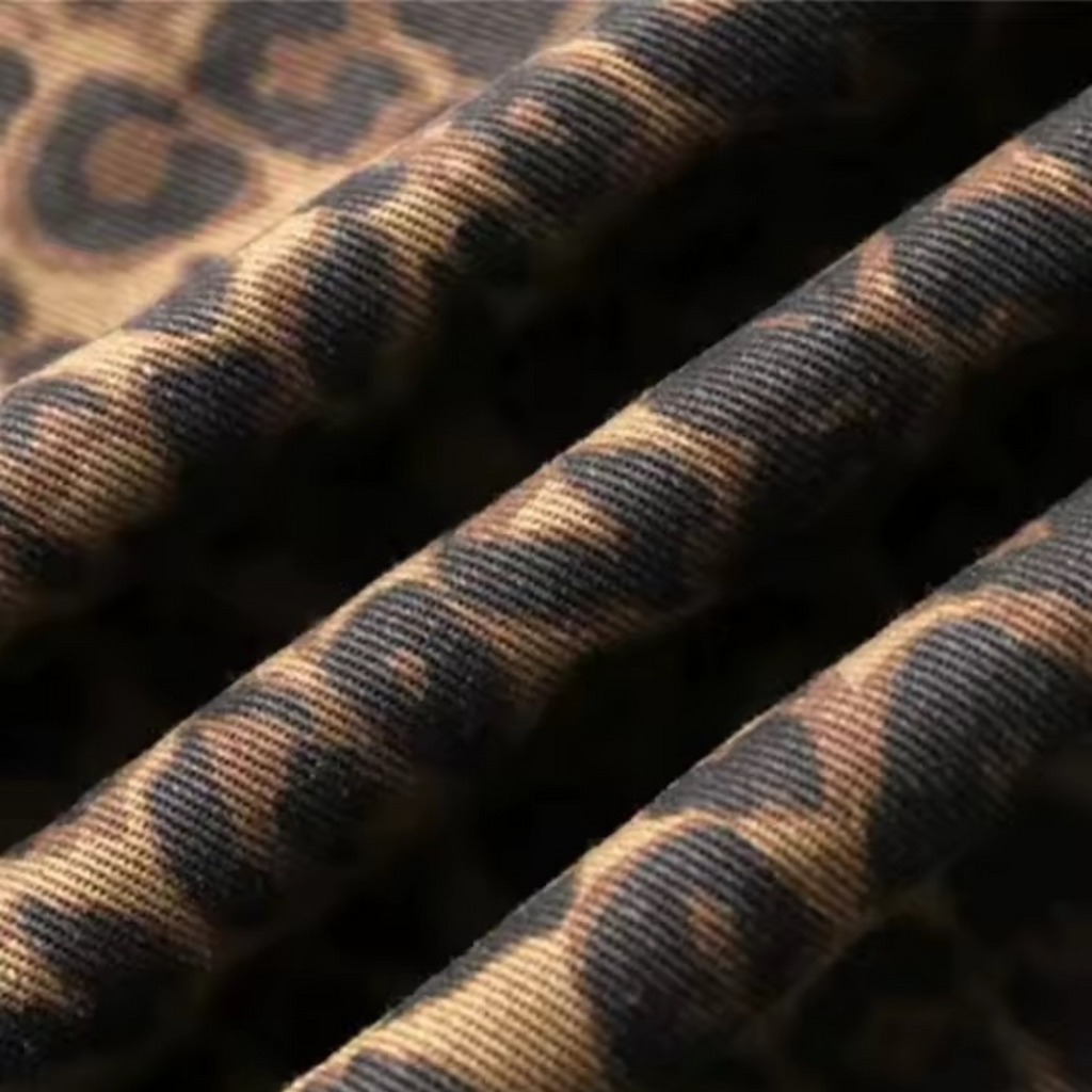 Leopard Print Jeans