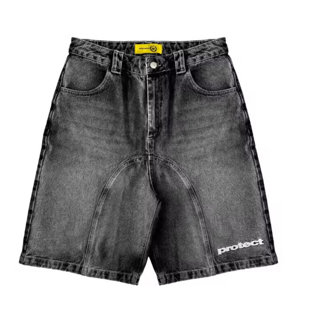 Black Protect Jorts