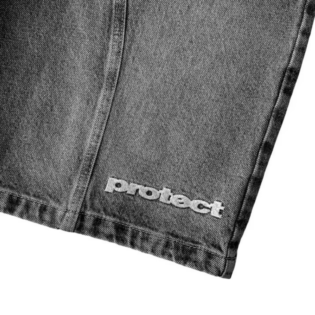 Black Protect Jorts