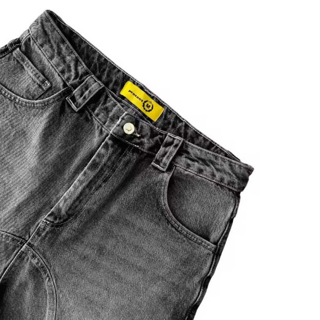 Black Protect Jorts