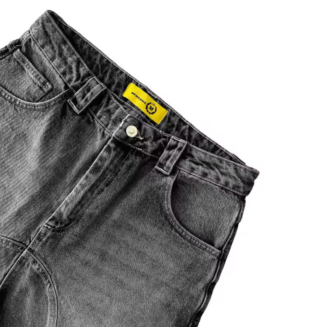 Black Protect Jorts